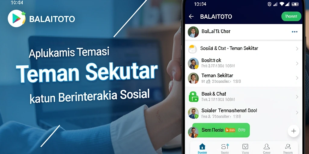 Tampilan antarmuka BALAITOTO yang sederhana dan menarik.