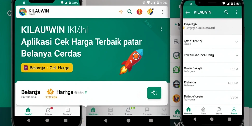 Antarmuka KILAUWIN yang menarik dan mudah digunakan.