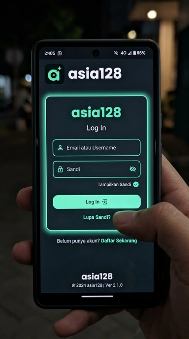 Panduan Login Akun asia128 untuk Pengguna Android